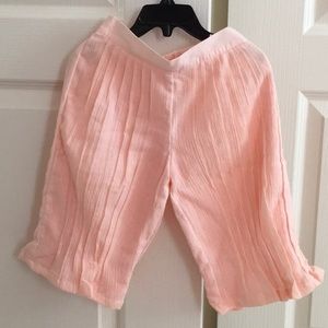 NWT Janie and Jack pleated wide leg pant - 2T